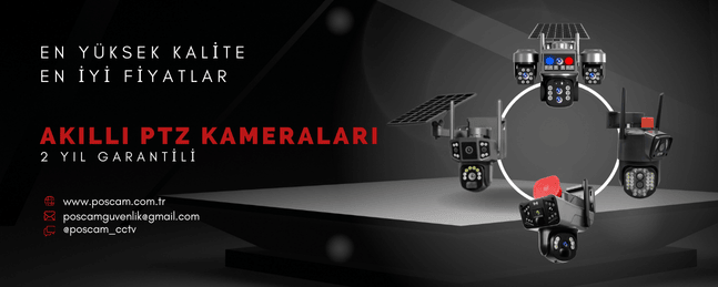 Poscam PTZ Kameraları